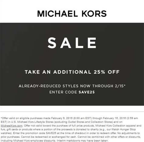 michael kors promotion codes|michael kors sale promo code.